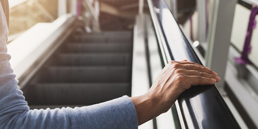 Handrail sanitation